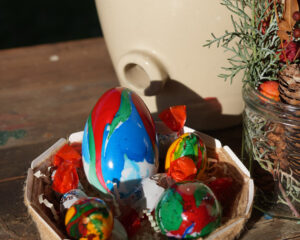 atelier oeufs marbrés